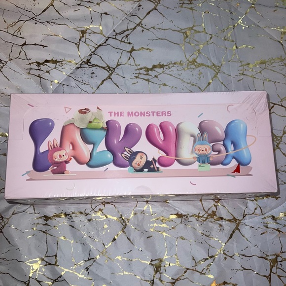 POP MART Other - The Monsters Labubu Lazy Yoga Figures